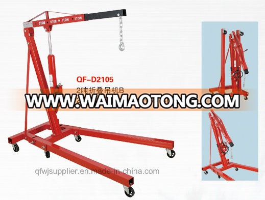 2 Ton Floding Engine Crane with CE Approval